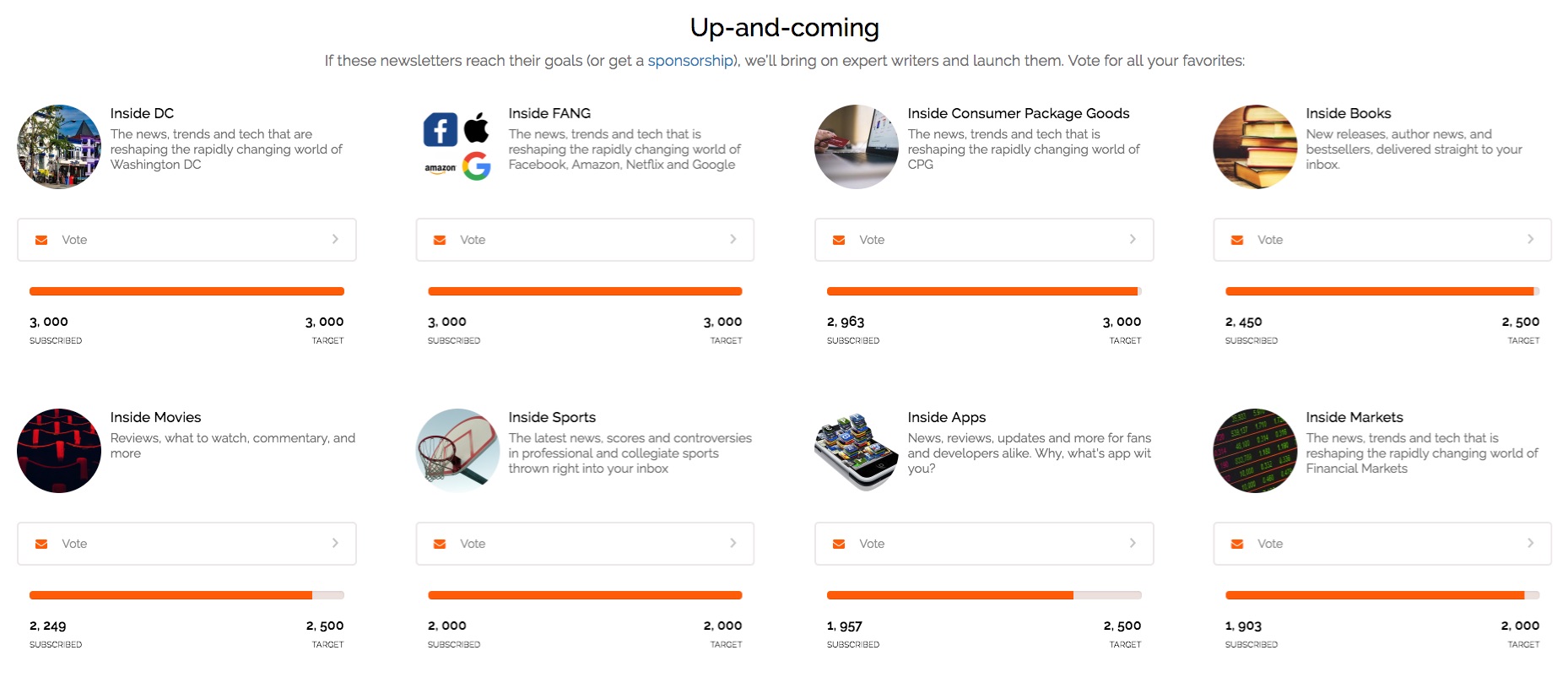 Front page of Inside.com