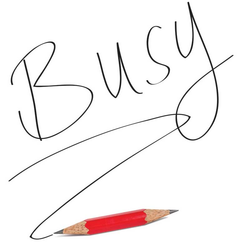 Cover of Busy: How to Thrive in a World of Too Much, by Tony Crabbe