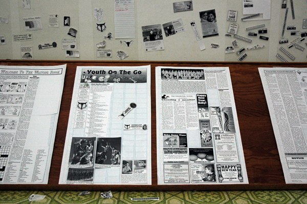 Photo of an 'old school' newspaper layout by 'limonada' on Flickr